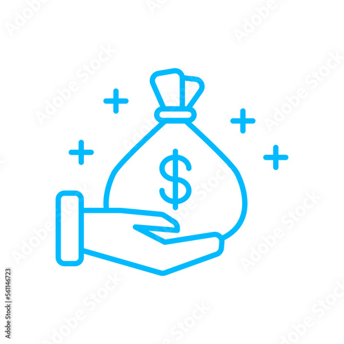 Earn money icon
