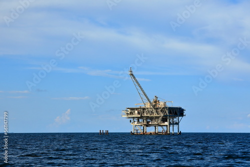 Offshore Drilling Platform in Gulf of Mexico