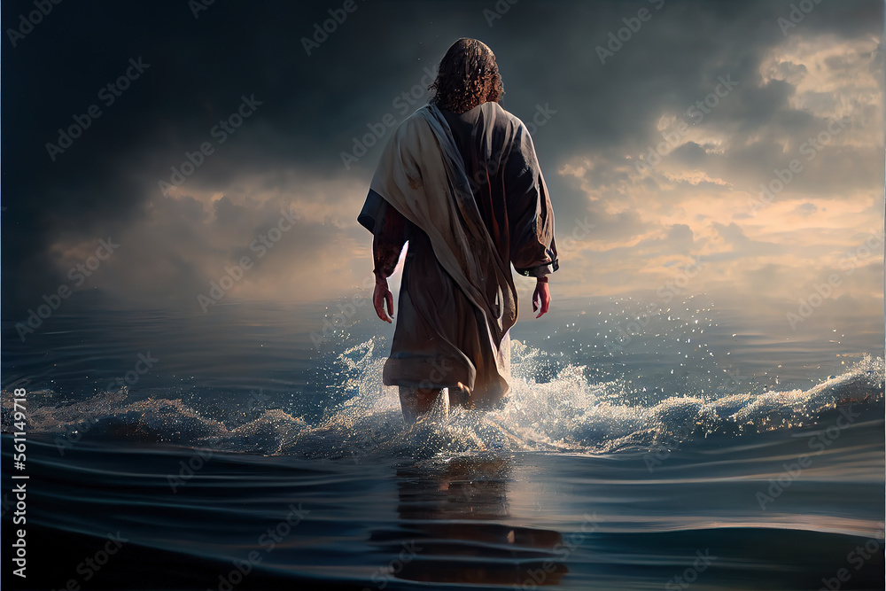 Jesus Walking On Water jesus-walking-on-the-water-coloring-page-sermons4kids