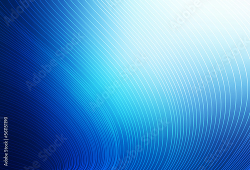 Dark BLUE vector background with straight lines.