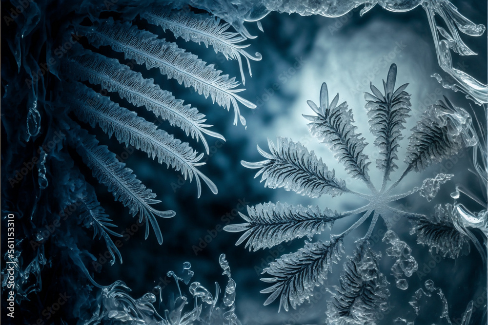 Snow Winter Background: A Crystal Clear View of Nature's Frozen Beauty - From Christmas Trees to Ice Sculptures, Discover the Magic of the Season