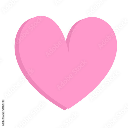 pink valentine heart