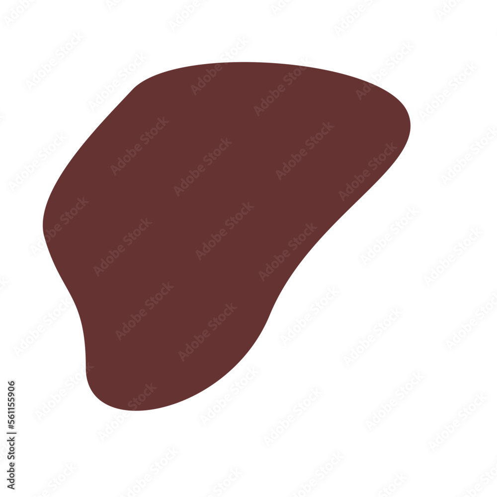 aesthetic brown blob shape aesthetic brown blob shape