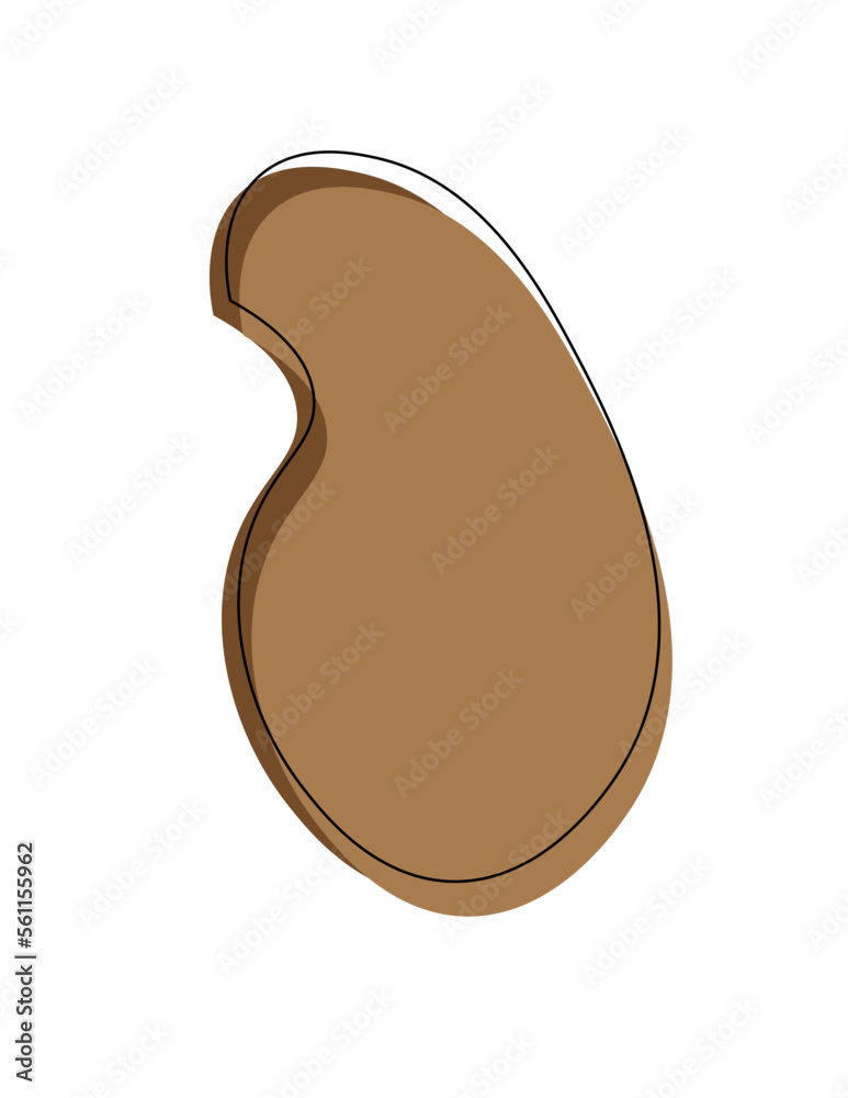 aesthetic brown blob shape aesthetic brown blob shape
