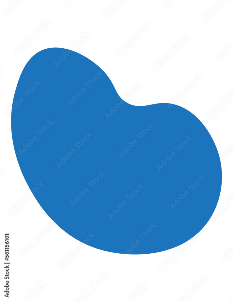 simple blue blob simple blue blob