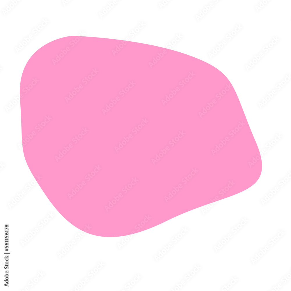 aesthetic pink blob shape aesthetic pink blob shape