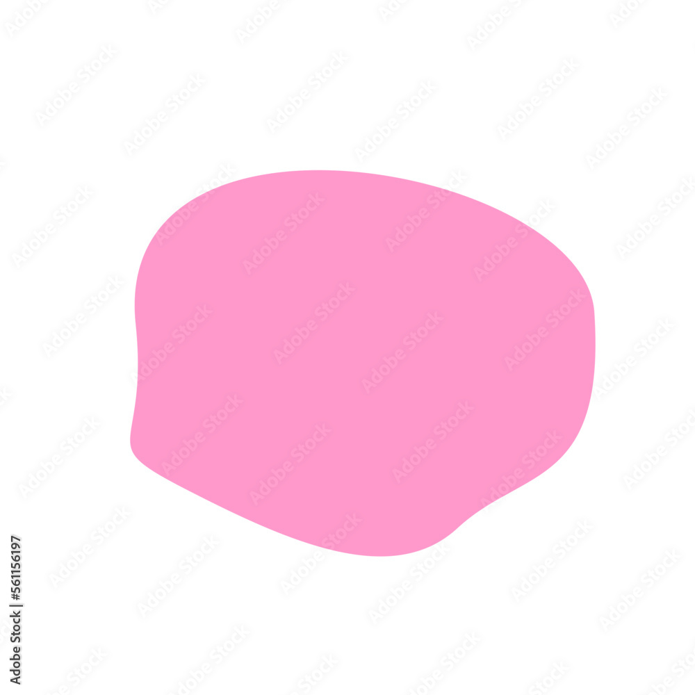 aesthetic pink blob shape aesthetic pink blob shape