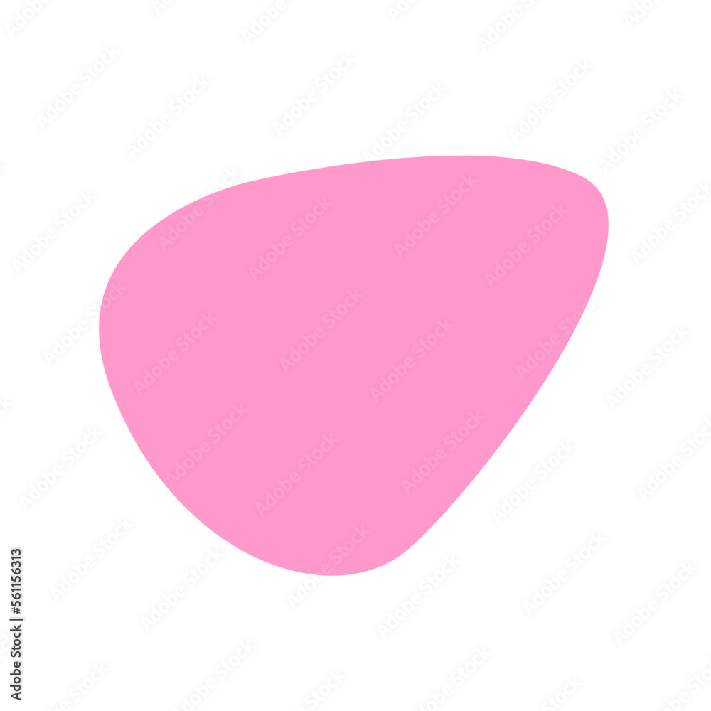 aesthetic pink blob shape aesthetic pink blob shape