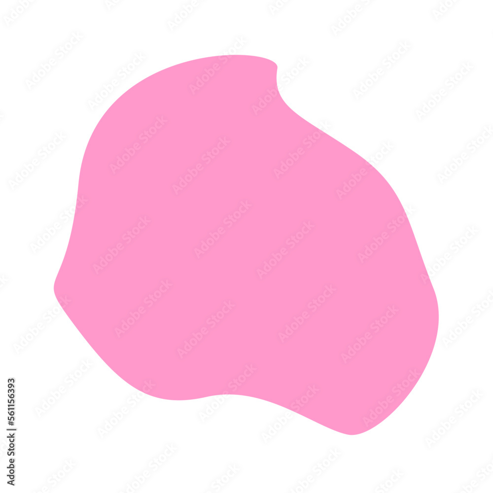 aesthetic pink blob shape aesthetic pink blob shape