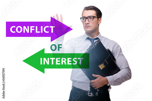 Conflict of interest concept in ethical business