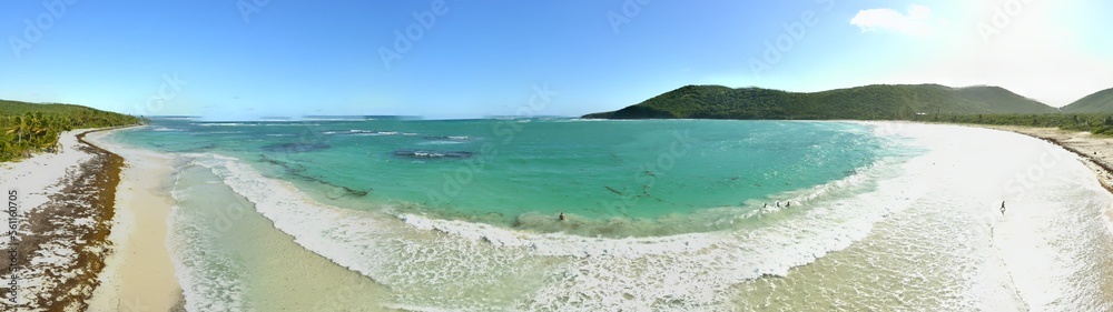 foto panoramica de la playa Puerto Rico