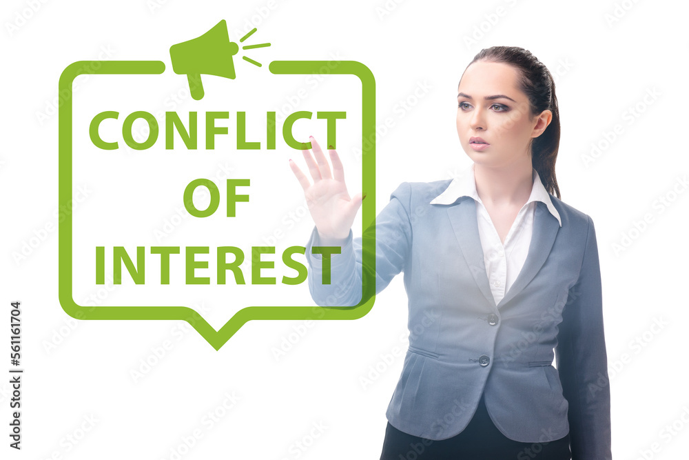 Conflict of interest concept in ethical business Conflict of interest concept in ethical business