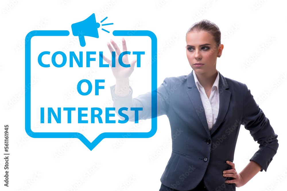 Conflict of interest concept in ethical business Conflict of interest concept in ethical business
