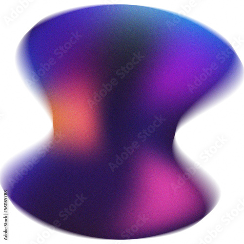 Glowy gradient abstract noisy