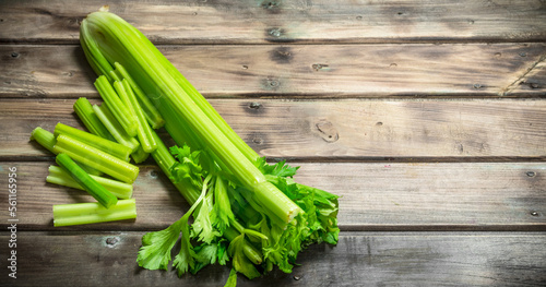 Fresh juicy celery.