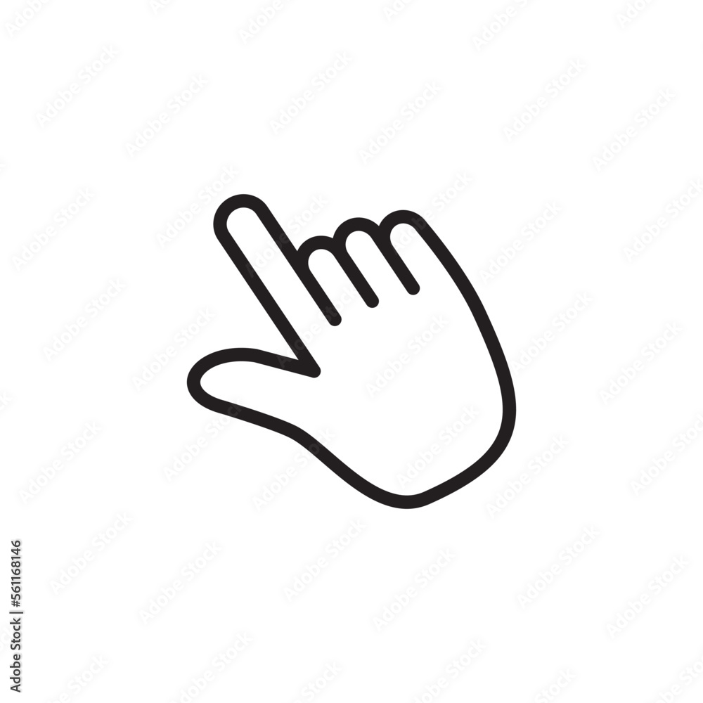 Hand,Touchscreen icon vector logo design illustration Hand,Touchscreen icon vector logo design illustration