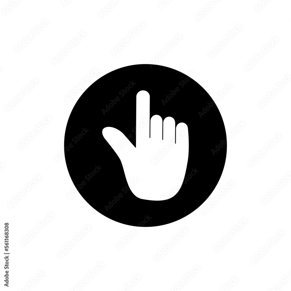 Hand,Touchscreen icon vector logo design illustration Hand,Touchscreen icon vector logo design illustration