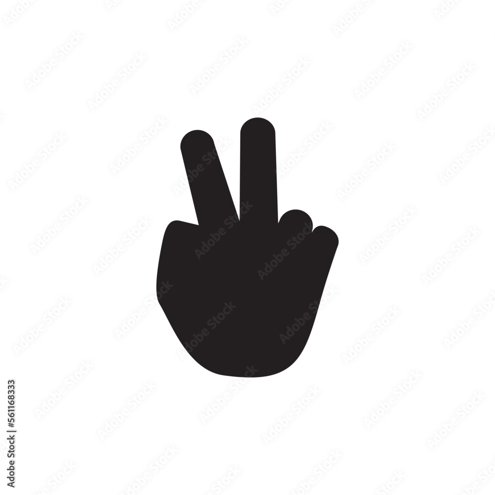 Hand icon ,finger icon vector logo design template Hand icon ,finger icon vector logo design template