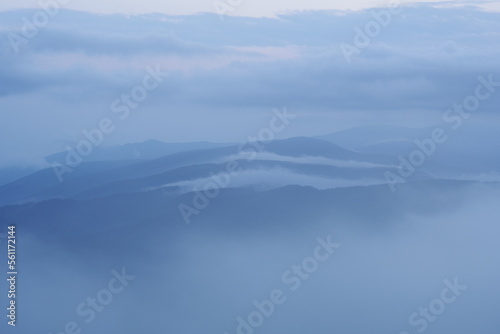 Landscape photo with beautiful clouds.