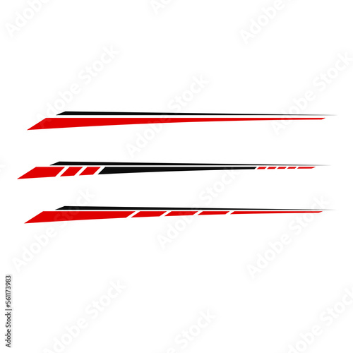 car sticker design vector. car modification stickers