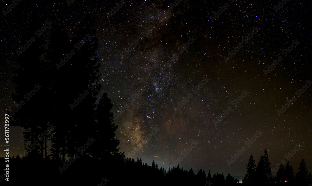 Milky Way on a clear summer night