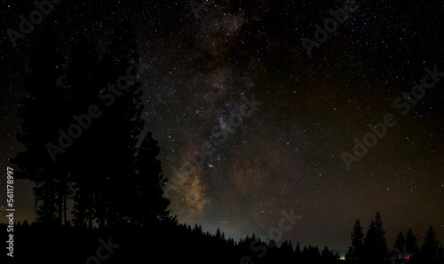 Milky Way on a clear summer night