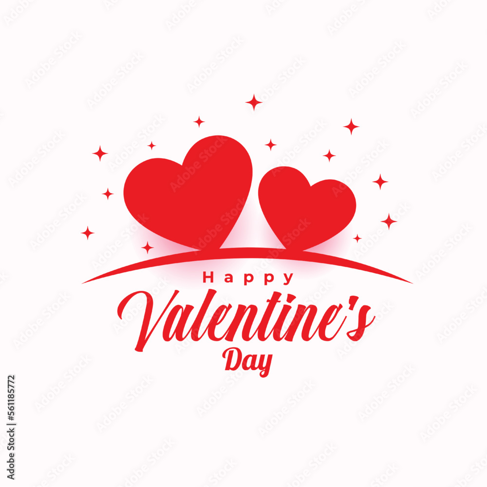lovely couple hearts valentines day romantic background