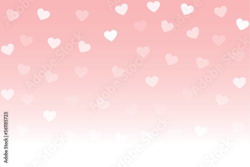 beautiful valentines day love heart pattern background