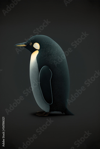 penguin  bird  dark  ai