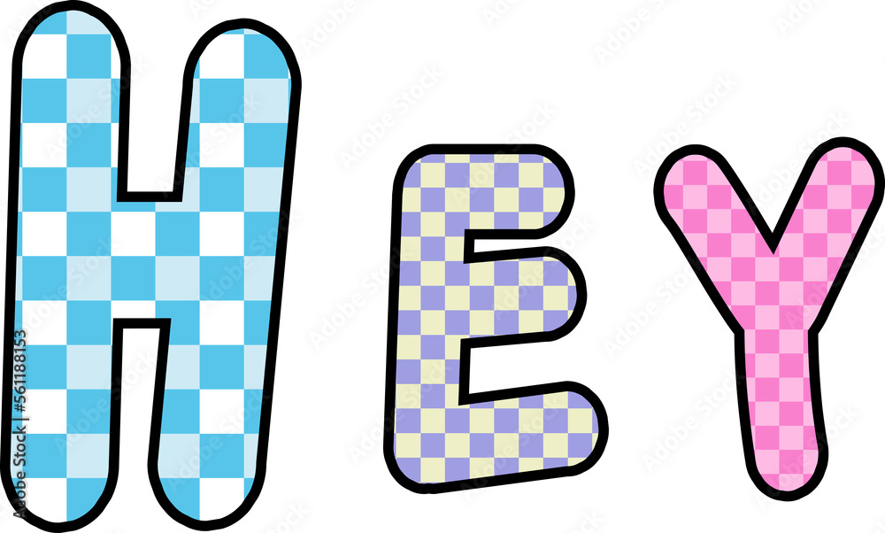cool trendy lettering text phrase checkers decoration cool trendy lettering text phrase checkers decoration
