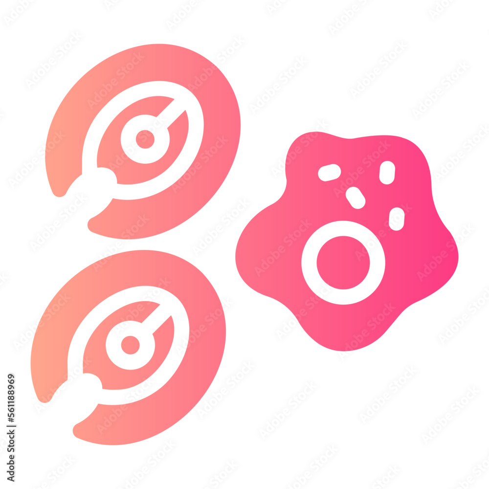 protein gradient icon protein gradient icon