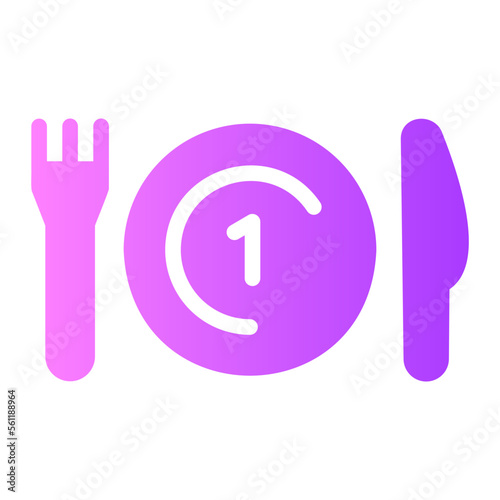 portion gradient icon