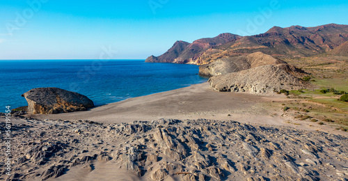 Playa Monsul   Almeria province in Spain- Andalusia