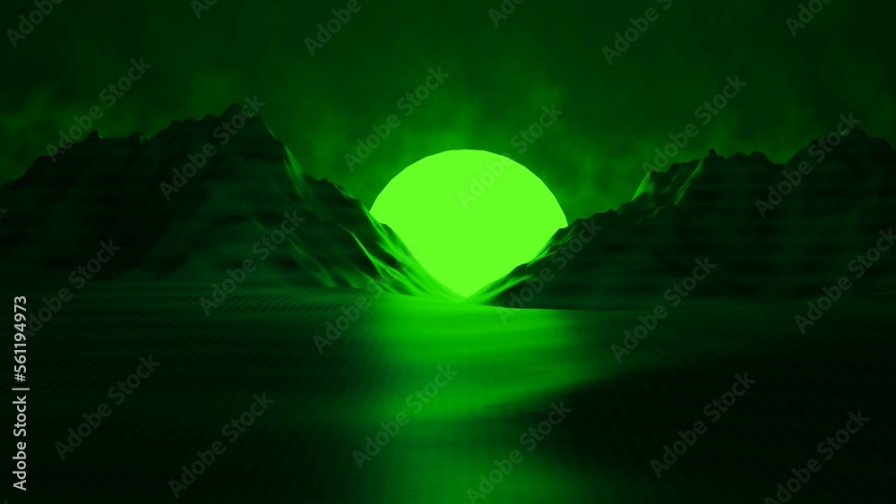Dark Glowing 4k Wallpaper For Desktop Stock Illustration