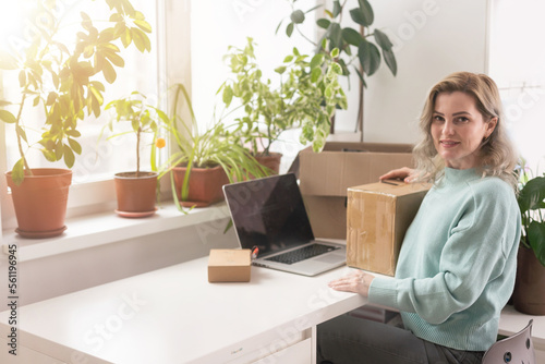 Fotografie Business woman entrepreneurial success