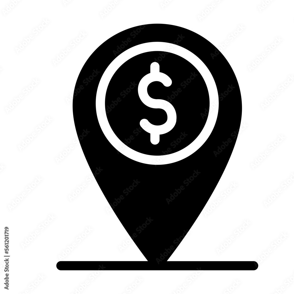 pin glyph icon pin glyph icon