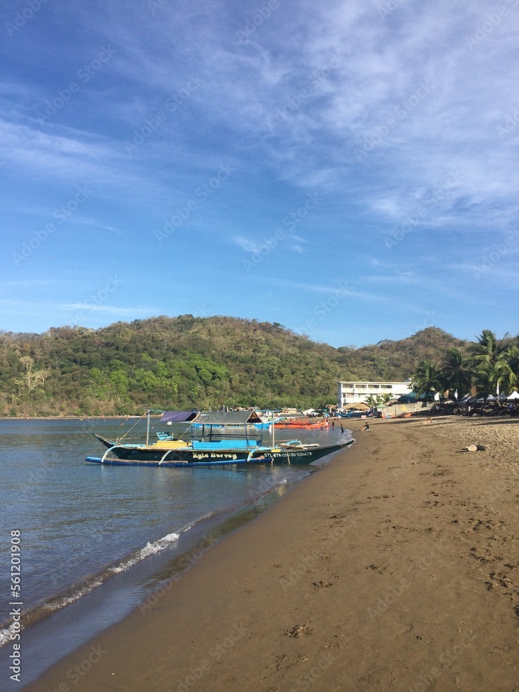 boat on the beach