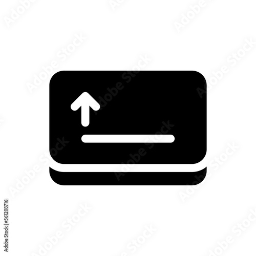 shift glyph icon
