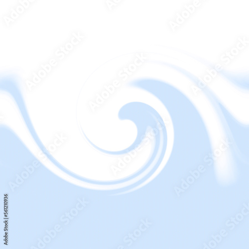 abstract light blue soft focus curving wave pattern © Matylda Laurence