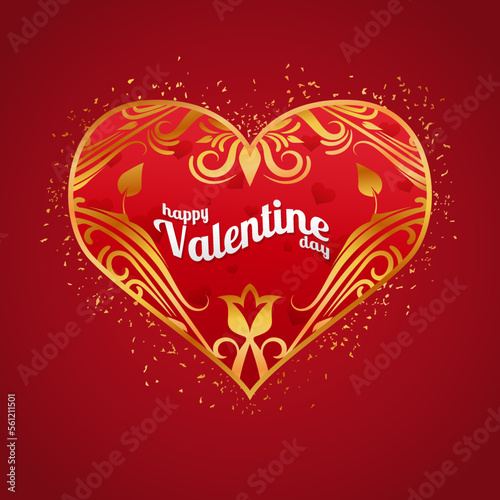Happy Valentine's Day romantic background