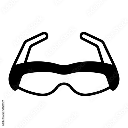 Trendy vector of sunglasses in modern style, protective eyewear