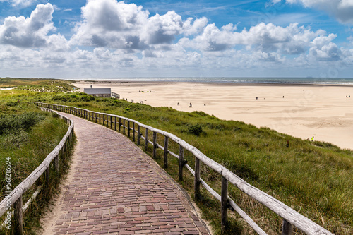 Fototapeta Naklejka Na Ścianę i Meble -  Der nördliche Strand von Texel