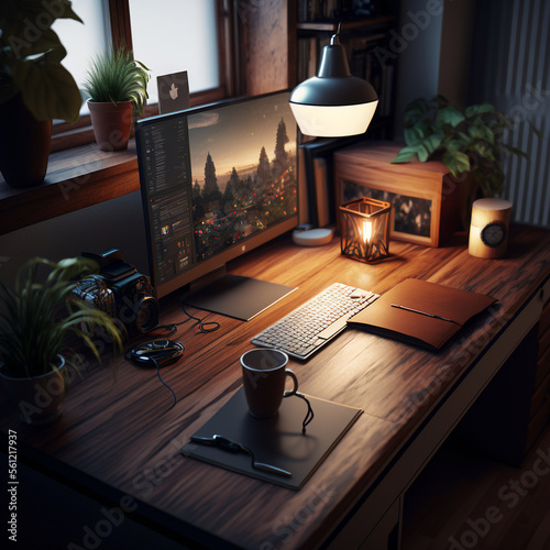 Cozy Home Office