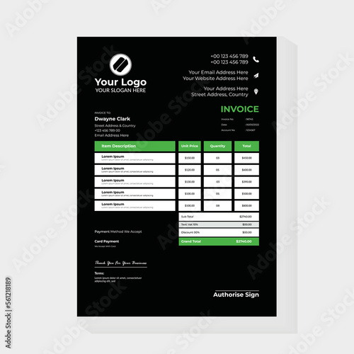Invoice Template For Your Business