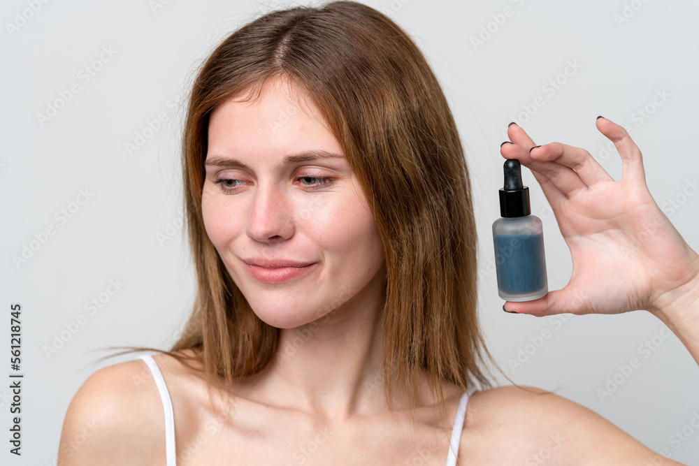 Portrait of pretty young woman over isolated white background Portrait of pretty young woman over isolated white background