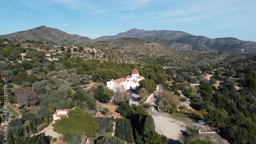 Ermita del Remei-Sierra del Montsià-Alcanar-Ulldecona-Tarragona-Catalunya-Spain