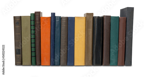 Canvas Print Pile of Old Antique Books