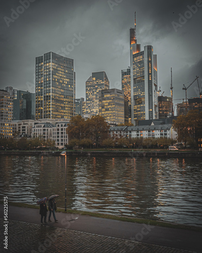 Obraz na płótnie Frankfurt am Main zur Herbstzeit w salonie