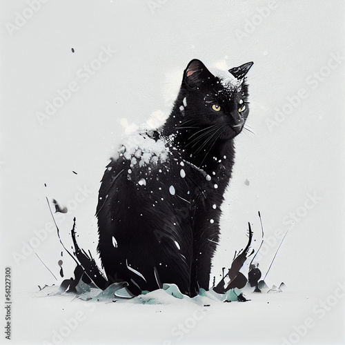 black cat © ALEXANDER