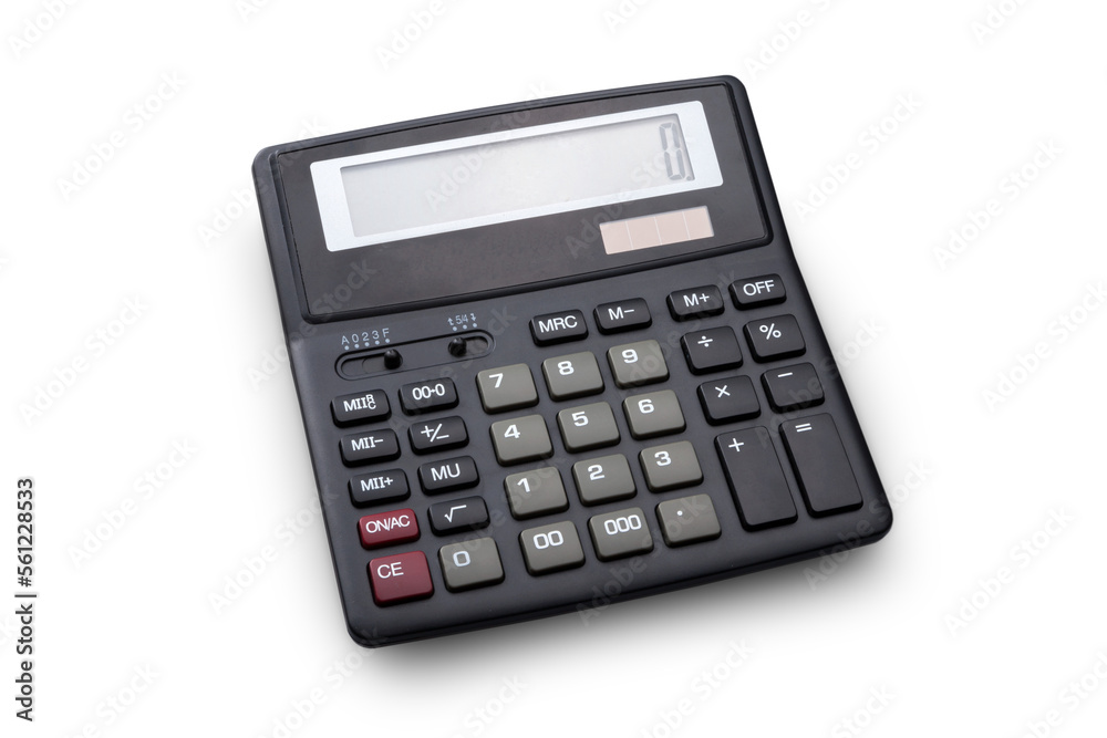Plastic classic mathematical calculator with buttons Plastic classic mathematical calculator with buttons